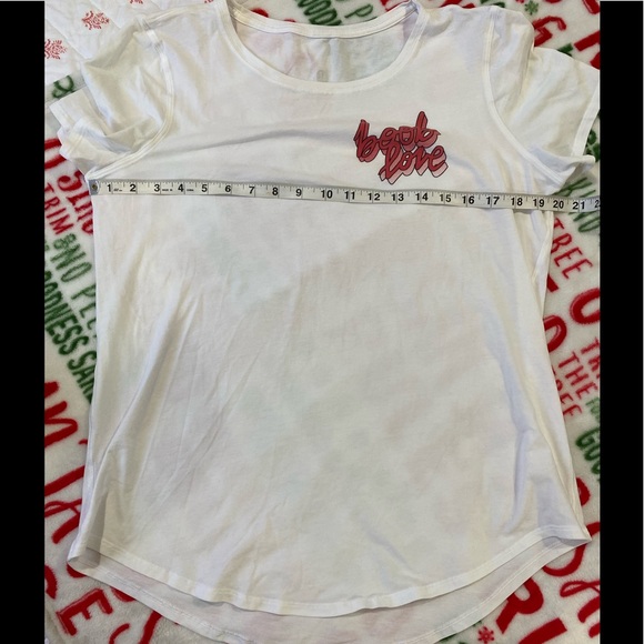Lululemon x Boob Love White Love Short Sleeve T-Shirt - Picture 6 of 6